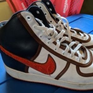 Nike Vandal High | 309427 181 | White/Orange Blaze